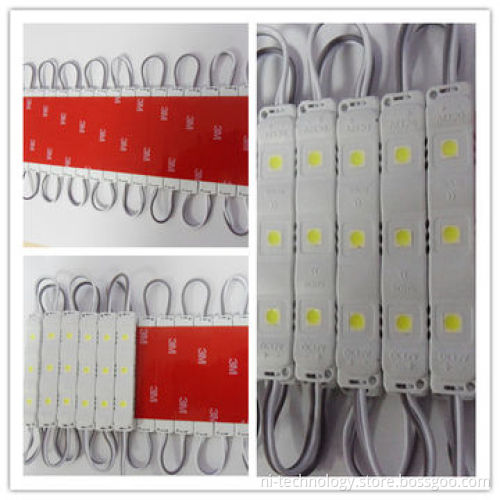 3-piece Water-resistant 5050 SMD LED Module with PC Cover, 0.75W Power, 60mA Current
